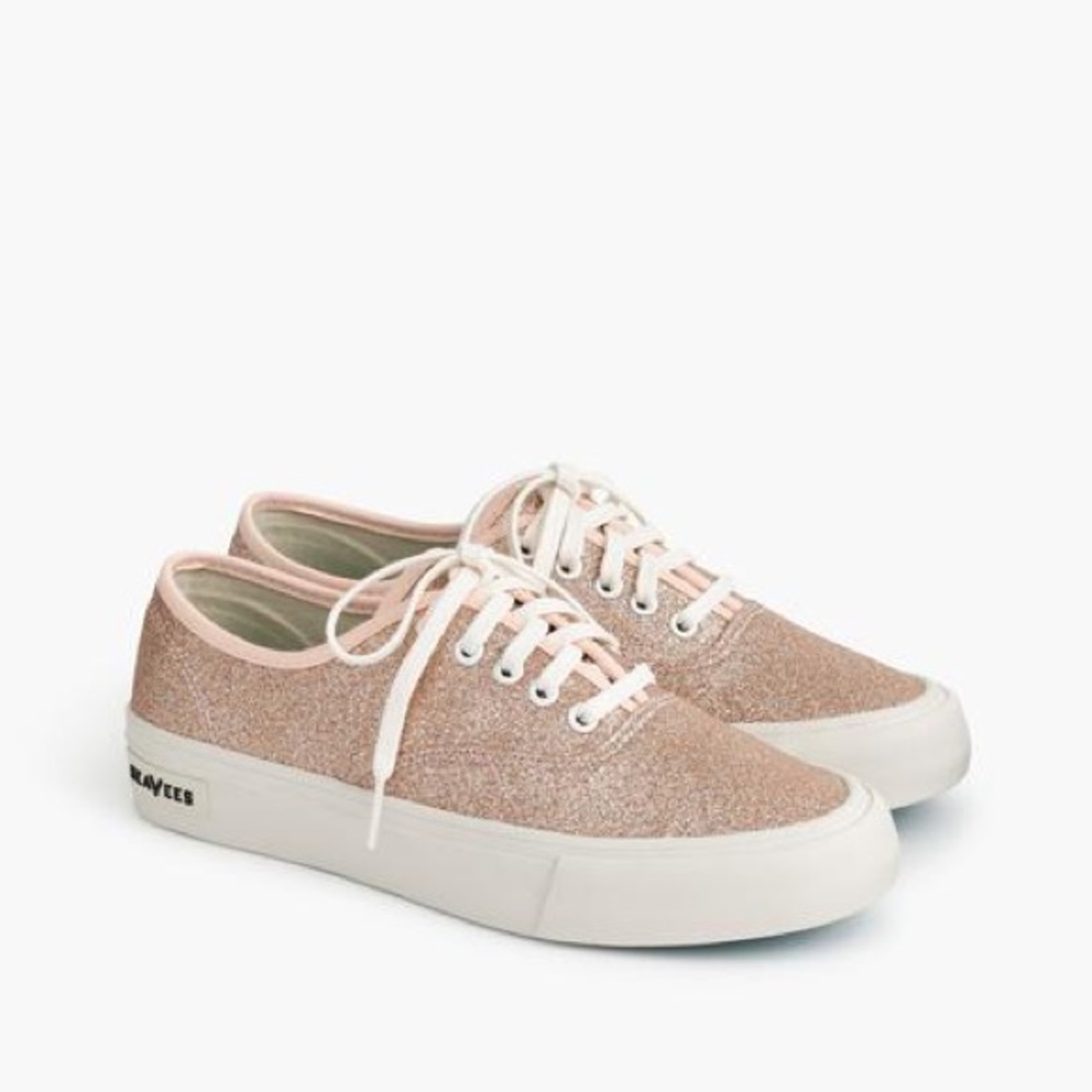 SeaVees for J Crew Glitter Sneakers